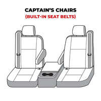 Covercraft 01-06 Ford Super Waterproof Polyester SeatSaver Custom Front Row Seat Covers - Grey
