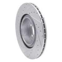 R1 Concepts R1 12-20 BMW 118i (Mexico) Rear Right Drilled & Slotted Silver Brake Rotor
