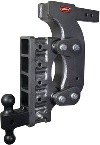 GEN-Y Hitch Gen-Y The Boss Torsion-Flex 2.5in Receiver 18in Drop Hitch w/GH-061 Dual-Ball/Stabilizer Kit