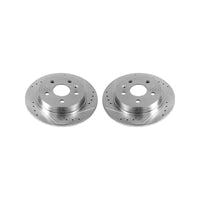 PowerStop Power Stop 12-16 Buick LaCrosse Rear Evolution Drilled & Slotted Rotors - Pair