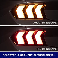 Form Lighting 2024+ Ford Mustang Sequential LED Tail Lights Clear (Pair)