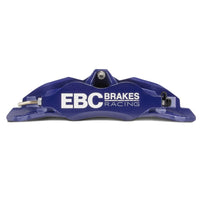 EBC Racing 12-20 Fiat 500 Abarth 1.4L Turbo Blue Apollo-4 Calipers 330mm Rotors Front Big Brake Kit