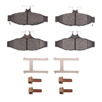 R1 Concepts R1 1984-1987 Chevrolet Corvette Rear R1 Optimum OE Pads & Hardware Kit