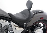 Mustang Motorcycle Mustang 10-21 Honda Fury Fender Bib w/Studs - Black