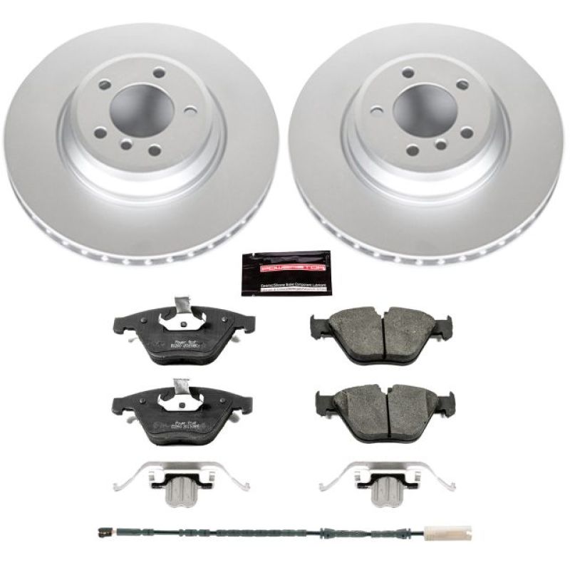 PowerStop Power Stop 11-13 BMW 335i xDrive Front Z23 Evolution Sport Coated Brake Kit