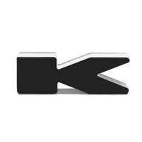 ORACLE Lighting Universal Illuminated LED Letter Badges - Matte Blk Surface Finish - K