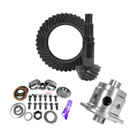 Yukon Gear & Axle Yukon Gear 11.25in Dana 80 3.73 Rear Ring & Pinion Install Kit 35 Spline Positraction 4.375in BRG