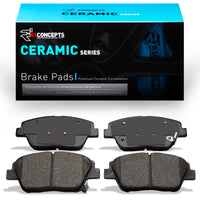 R1 Concepts R1 09-16 Hyundai Sonata Front R1 Ceramic Brake Pads