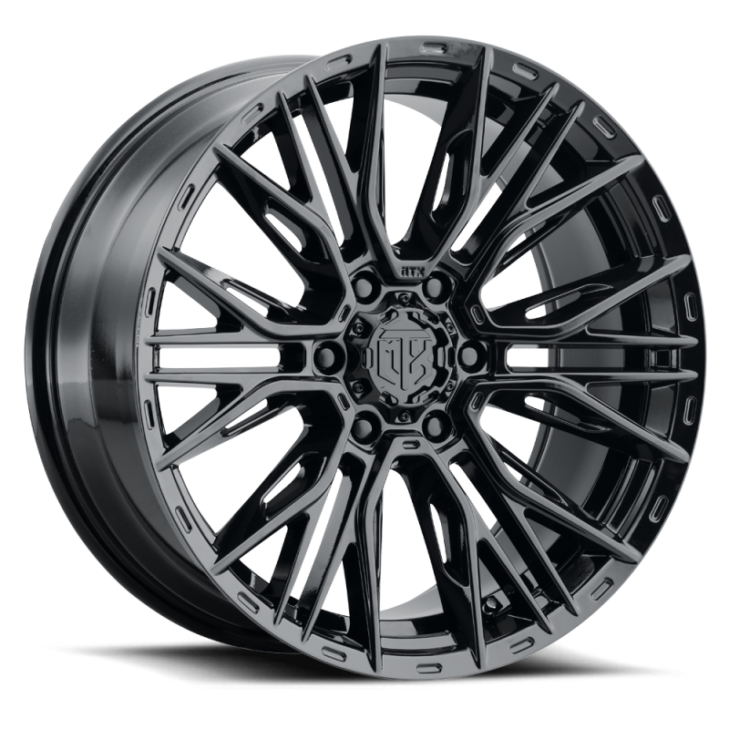 MTX Wheels MTX Gangstar Gloss Black 20x10in / 6x139.7 BP / -18mm Offset / 106.1mm Bore