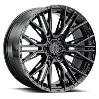 MTX Wheels MTX Gangstar Gloss Black 24x10in / 6x139.7 BP / -18mm Offset / 106.1mm Bore