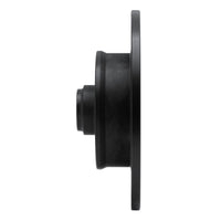 R1 Concepts R1 85-02 Volkswagen Cabrio Rear Left Drilled & Slotted Black Brake Rotor