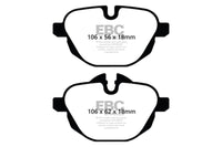 EBC 11+ BMW X3 2.0 Turbo (F25) Greenstuff Rear Brake Pads