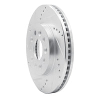 R1 Concepts R1 04-07 Ford Freestar Front Left Drilled & Slotted Silver Brake Rotor