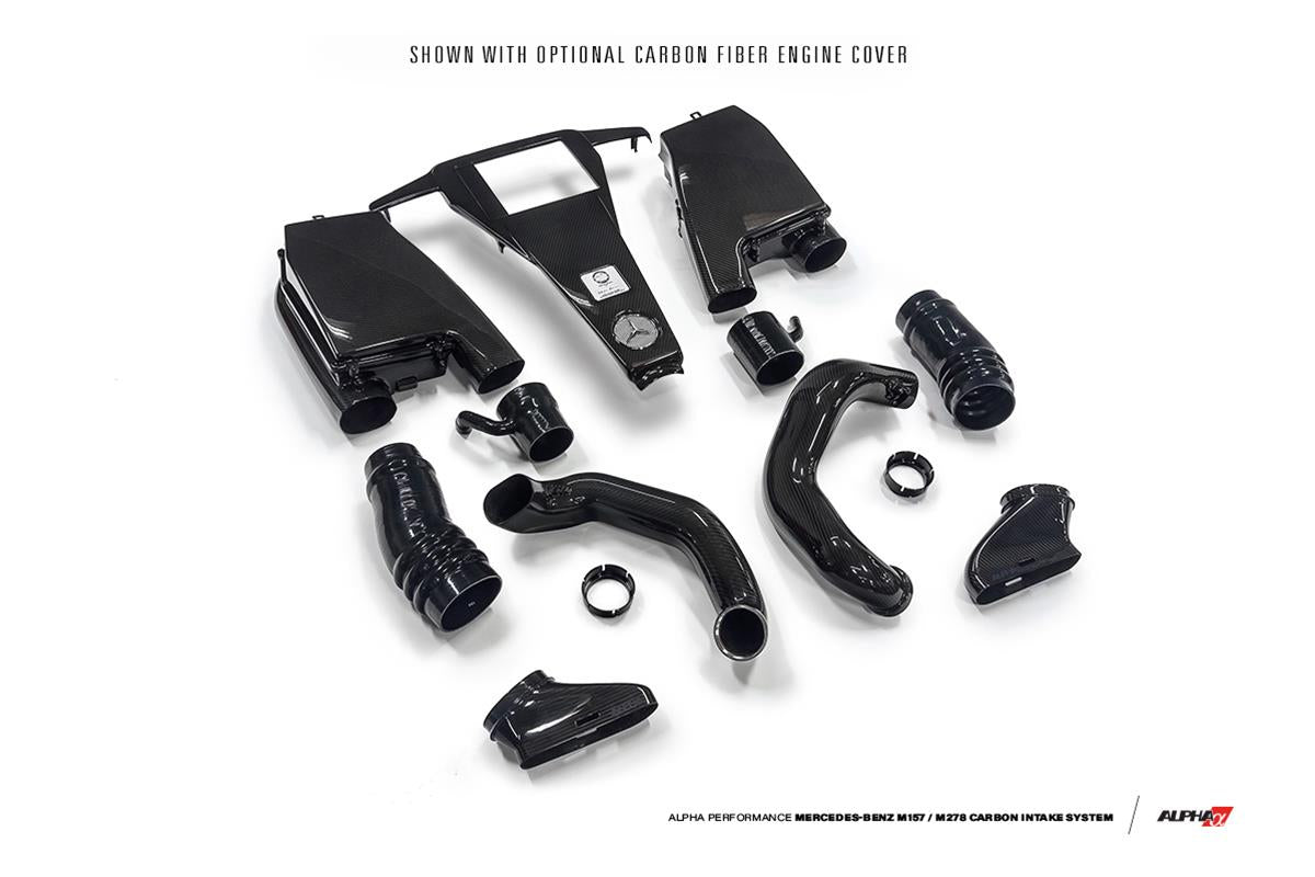 AMS Performance Mercedes-Benz AMG M157 M278 Carbon Fibre Intake System (CLS550, CLS63 & E63)