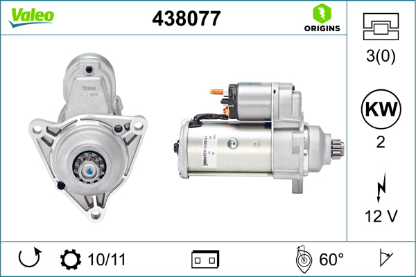 VALEO VAL438077 Starter