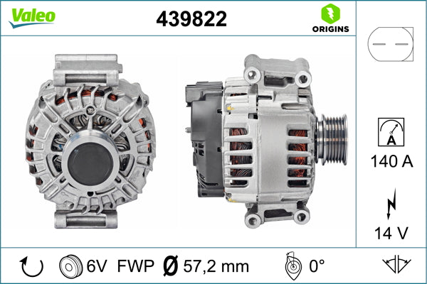 VALEO VAL439822 Alternator
