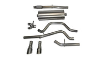 CORSA Performance Corsa 14-19 GMC Sierra/Chevy Silv 1500 Crew Cab/Std. Bed 5.3L V8 Polished Sport Dual Rear CB Exhaust