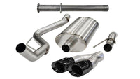 CORSA Performance Corsa 2011-2014 Ford F-150 Raptor 6.2L V8 145in Wheelbase Black Xtreme Cat-Back Exhaust