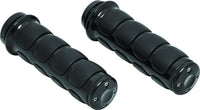 Kuryakyn ISO Grips Without Throttle Boss Throttle-By -Wire Black