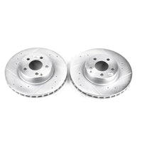 PowerStop Power Stop 2006 Mercedes-Benz E350 Front Evolution Drilled & Slotted Rotors - Pair