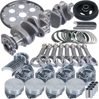 Eagle Chevy 400 3.750in Crank 5.700in I-Beam Rods -7cc Flat Top 4.155in Pistons Balanced Assembly