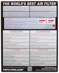 K&N Engineering K&N 07 Nissan Versa 1.8L-L4 Drop In Air Filter