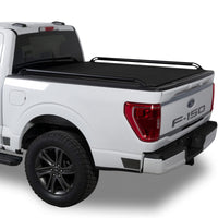 Putco 09-18 Ram 1500 - 5.7in Bed Locker Side Rails - Black Powder Coated