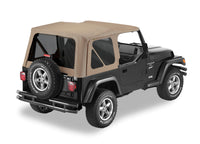 Bestop 97-02 Jeep Wrangler TJ Replace A-Top (Dark Tan Tinted Windows No Door Skins Included)