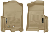 Husky Liners 2015 Ford Expedition/Lincoln Navigator WeatherBeater Front Tan Floor Liners