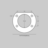 Baer Brakes 14in Extreme+ Rear SDZ Brake Kit - Comp Yellow
