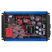 DS18 1-Channel Amp Class D Full-Range Monoblock 2500 Watts RMS/1ohm Blue