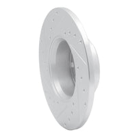 R1 Concepts R1 68-76 Mercedes-Benz 220 Front Right Drilled & Slotted Silver Brake Rotor