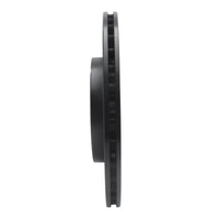 R1 Concepts R1 2013-2025 Land Rover Defender 110 Rear Right Drilled & Slotted Black Brake Rotor