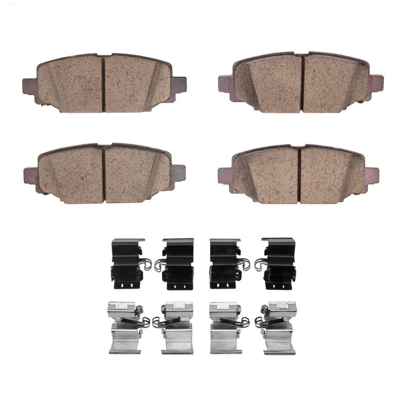 DFC 18-25 Jeep Wrangler Rear Ultimate Duty Performance Brake Pads and Hardware Kit