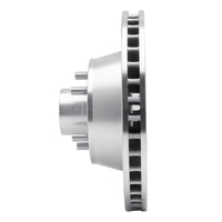 R1 Concepts R1 71-81 Chrysler Town & Country Front Right Drilled & Slotted Silver Brake Rotor
