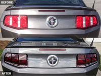 Raxiom 10-12 Ford Mustang Aero Tail Lights- Black Housing (Smoked Lens)