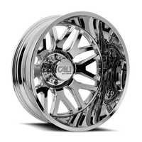 Cali Off-Road 9115D Invader Dually 24x8.25 / 8x165.1 BP / -232mm Offset / 121.3mm Hub Chrome Wheel