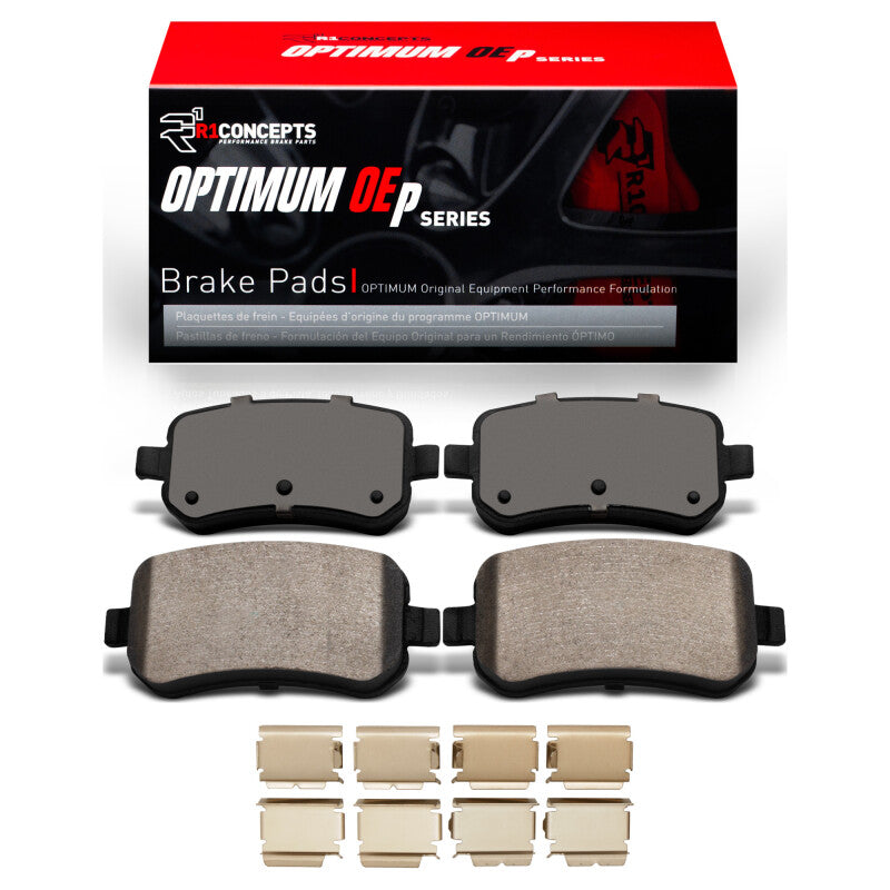 R1 Concepts R1 04-07 Ford Freestar Rear Optimum OE Pads & Hardware Kit