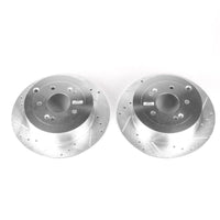 PowerStop Power Stop 07-09 Hyundai Santa Fe Rear Evolution Drilled & Slotted Rotors - Pair