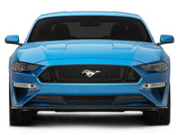 Raxiom 18-23 Ford Mustang GT EcoBoost LED Projector Headlights- Black Housing (Clear Lens)