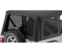 Bestop 97-02 Jeep Wrangler TJ Window Set (Black Denim)