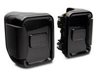 Raxiom 20-23 Jeep Gladiator JT w/ Factory Halogen LED Tail Lights- Black Housing (Smoked Lens)