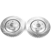 PowerStop Power Stop 15-17 Lexus NX200t Front Evolution Drilled & Slotted Rotors - Pair