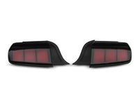 Raxiom 15-23 Ford Mustang Profile LED Tail Lights Gloss Black Housing- Red Lens
