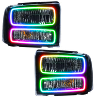 ORACLE Lighting Oracle 05 Ford Excursion SMD HL - Black - ColorSHIFT w/o Controller