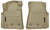 Husky Liners 13-16 Lexus LX570 / 13-16 Toyota Land Cruiser WeatherBeater Front Tan Floor Liners