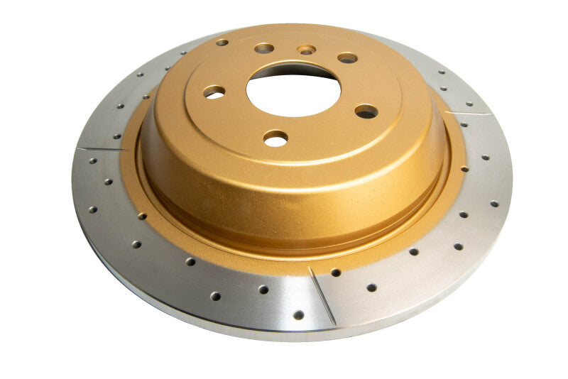 DBA 07-16 Mercedes-Benz GL320 Rear Street Drilled & Slotted Rotor