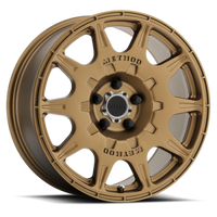 Method Wheels Method MR502 RALLY 17x8 +38mm Offset 5x4.5 67.1mm CB Method Bronze Wheel