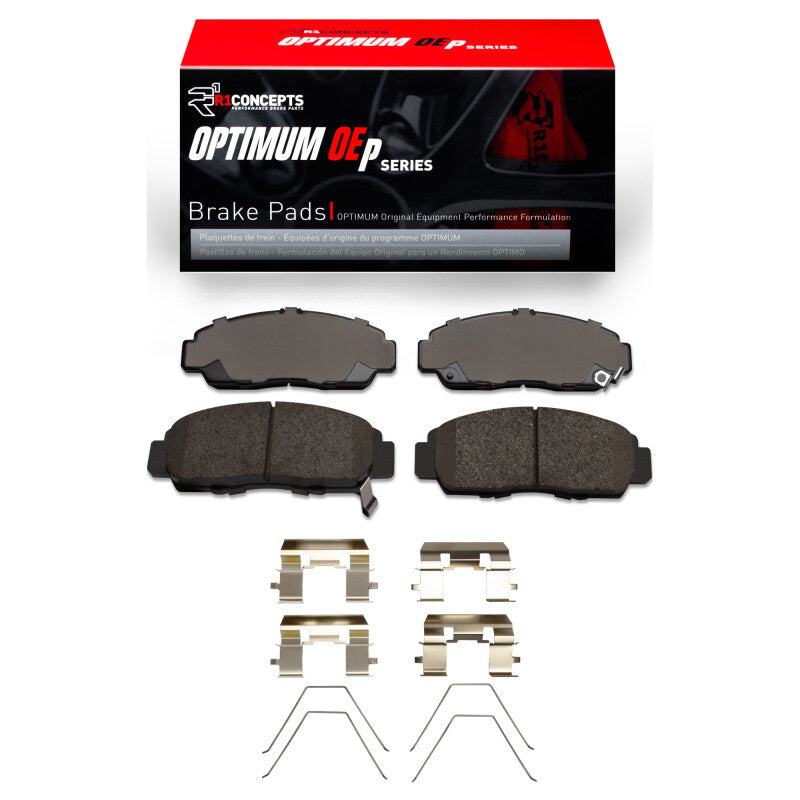 R1 Concepts R1 1999-2014 Acura TSX Front R1 Optimum OE Pads & Hardware Kit