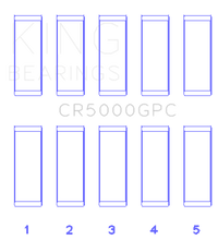 King Engine Bearings Audi Cepa/Cepb (Size +.026mm) Connecting Rod Bearing Set